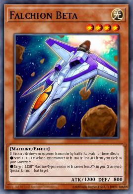 Halcónβ SDCR-015, carta de Yu-Gi-Oh! de Cyber Dragon Revolution Structure Deck