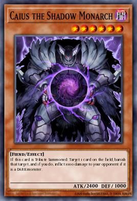 Caius el Monarca de las Sombras SDDE-001