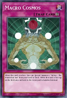 Macro Cosmos SDDE-036, carta de Yu-Gi-Oh! de The Dark Emperor Structure Deck