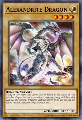Dragón de Alexandrita SDLI-001