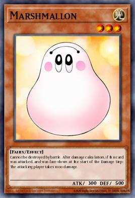 Marshmallon SDLS-013, carta de Yu-Gi-Oh! de Lost Sanctuary Structure Deck