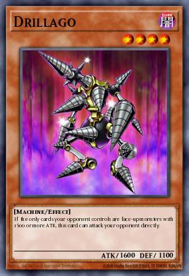 Drillago SDMA-015, carta de Yu-Gi-Oh! de Structure Deck: Marik (TCG)