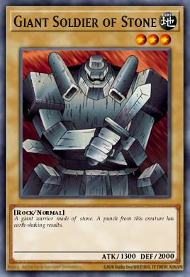 Soldado Gigante de Piedra SDMY-019, carta de Yu-Gi-Oh! de Structure Deck: Yugi Muto