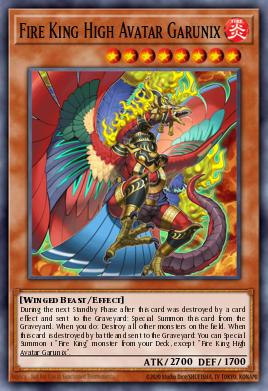 Avatar del Alto Rey de Fuego Garunix SDOK-001