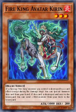 Avatar del Rey de Fuego Kirin SDOK-003