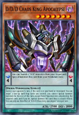 D/D/D Apocalipsis, Rey del Caos SDPD-001