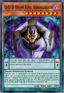 D/D/D Armagedón, Rey de las Fatalidades SDPD-006