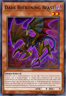 Bestia de la Llamada Oscura SDSA-003