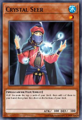 Vidente SDSC-017, carta de Yu-Gi-Oh! de Spellcaster's Command Structure Deck