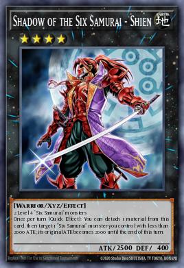 Sombra de los Seis Samuráis - Shien SDWA-041