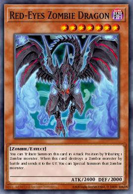 Dragón Zombi de Ojos Rojos SDZW-001