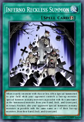 Invocación Temeraria del Infierno SR03-030