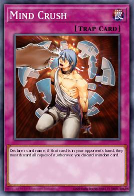 Romper la Mente SR06-037, carta de Yu-Gi-Oh! de Structure Deck: Lair of Darkness