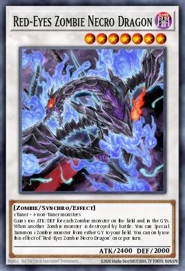 Dragón Necro Zombi de Ojos Rojos SR07-041