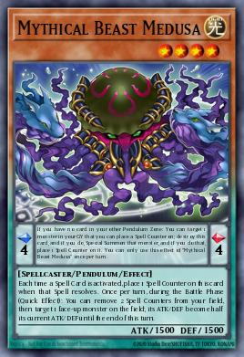 Bestia Mítica Medusa SR08-009