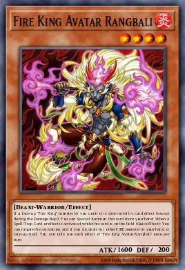 Avatar del Rey de Fuego Rangbali SR14-003