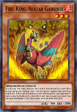 Avatar del Rey de Fuego Garunix SR14-004