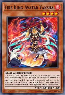 Avatar del Rey de Fuego Yaksha SR14-006