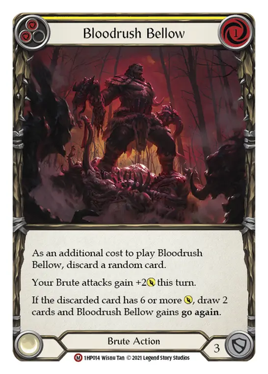 Bloodrush Bellow (Yellow)