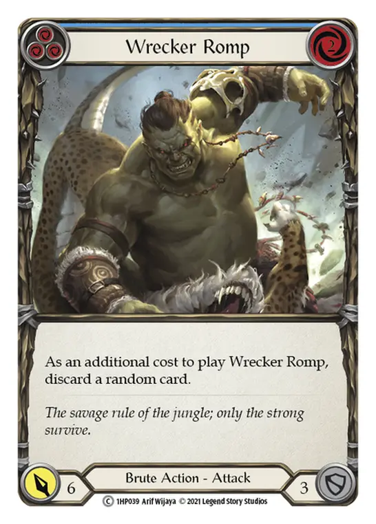 Wrecker Romp (Blue)