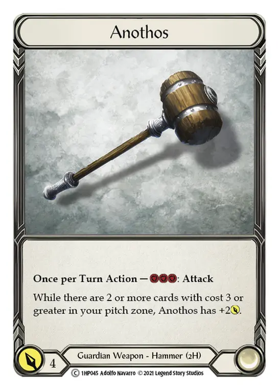 Anothos 1HP045, carta de Flesh and Blood de History Pack 1