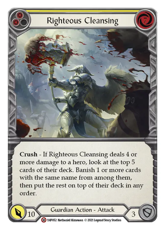 Righteous Cleansing (Yellow)