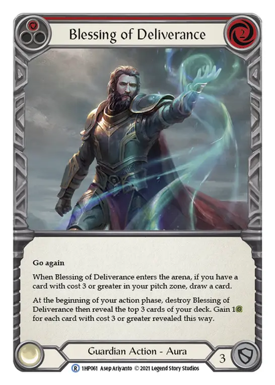 Blessing of Deliverance (Red) 1HP061