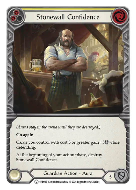 Stonewall Confidence (Yellow) 1HP083