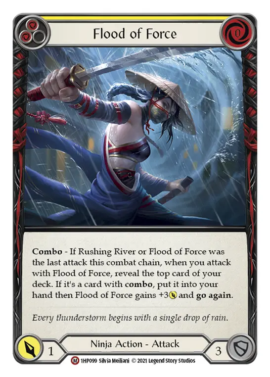 Flood of Force (Yellow) 1HP099