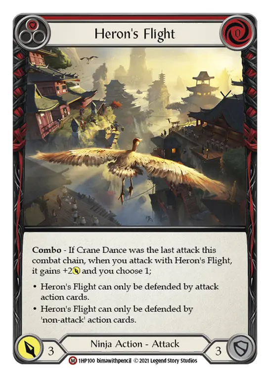 Heron's Flight (Red) 1HP100