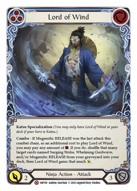 Lord of Wind (Blue) 1HP101