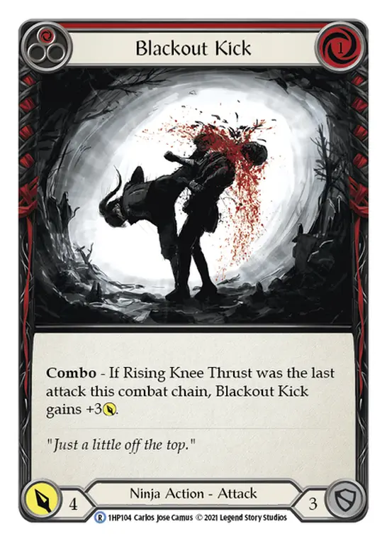 Blackout Kick (Red) 1HP104