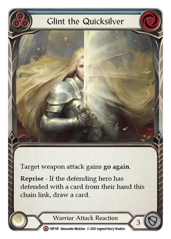 Glint the Quicksilver (Blue) 1HP147