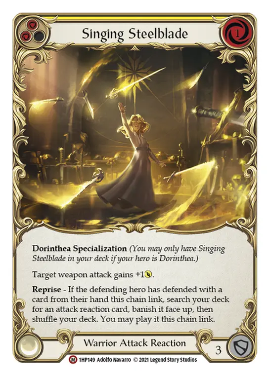 Singing Steelblade (Yellow) 1HP149