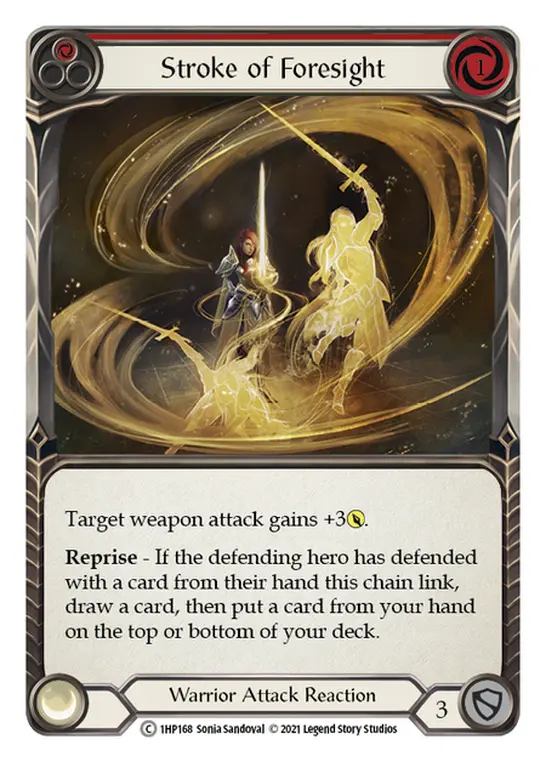 Stroke of Foresight (Red) 1HP168