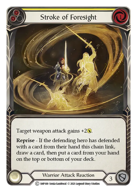 Stroke of Foresight (Yellow) 1HP169