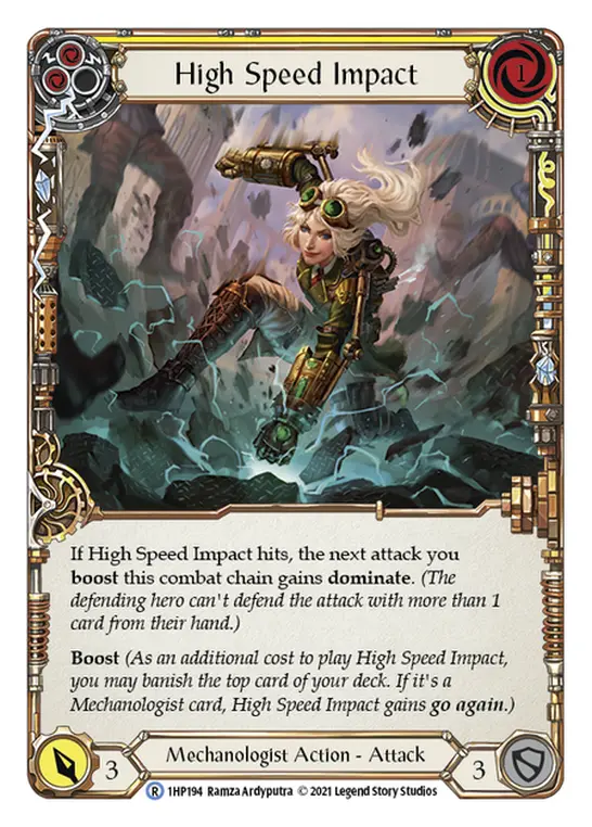 High Speed Impact (Yellow) 1HP194