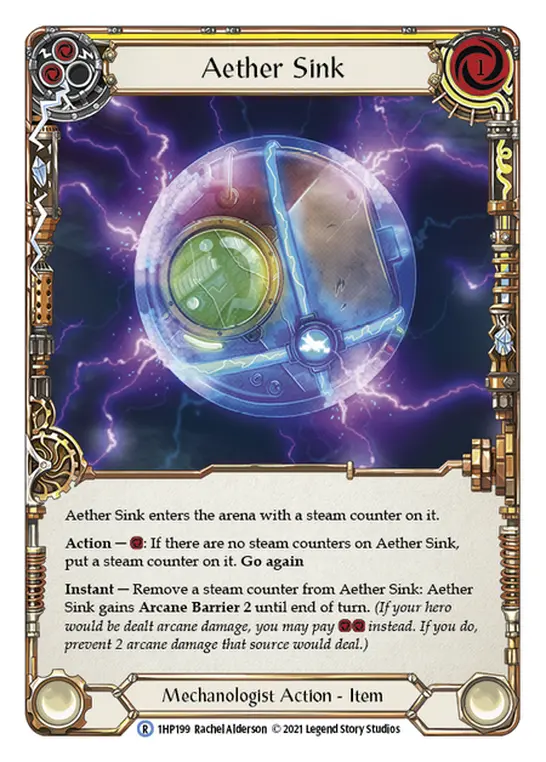 Aether Sink (Yellow)
