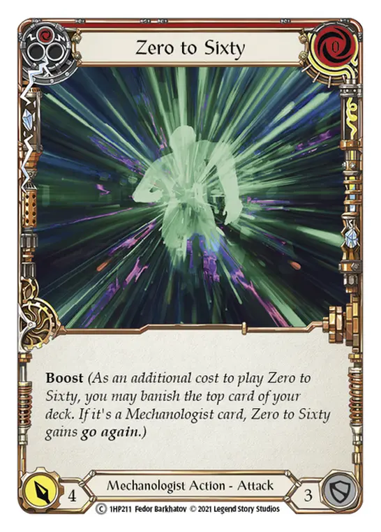 Zero to Sixty (Red) 1HP211