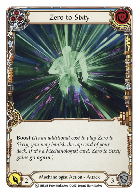 Zero to Sixty (Blue) 1HP213
