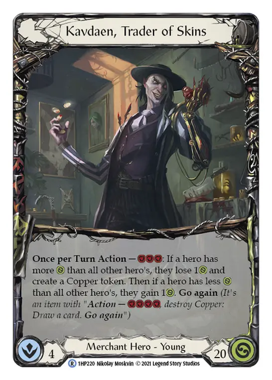 Kavdaen, Trader of Skins 1HP220