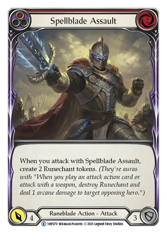 Spellblade Assault (Red) 1HP270