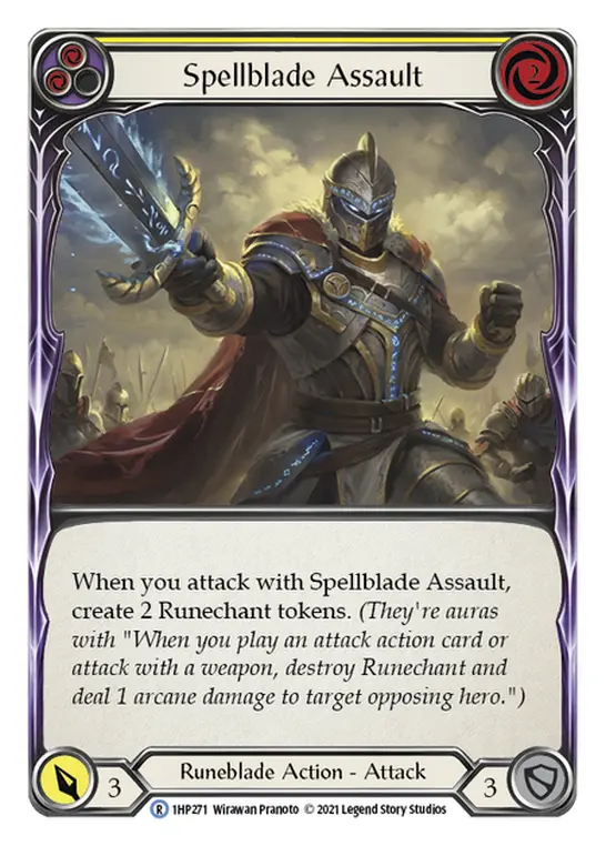 Spellblade Assault (Yellow) 1HP271