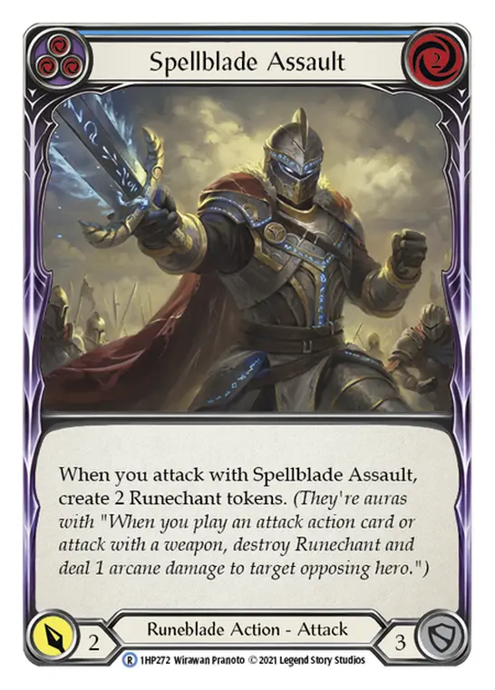 Spellblade Assault (Blue) 1HP272