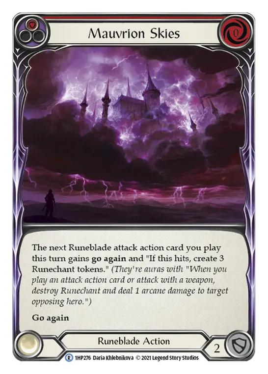 Mauvrion Skies (Red) 1HP276