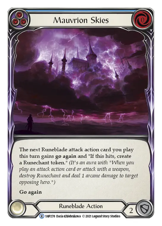 Mauvrion Skies (Blue) 1HP278
