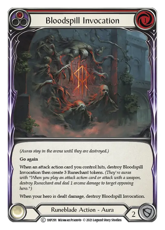 Bloodspill Invocation (Red)