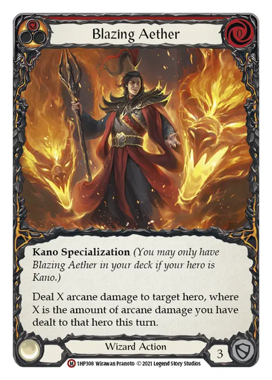 Blazing Aether (Red)