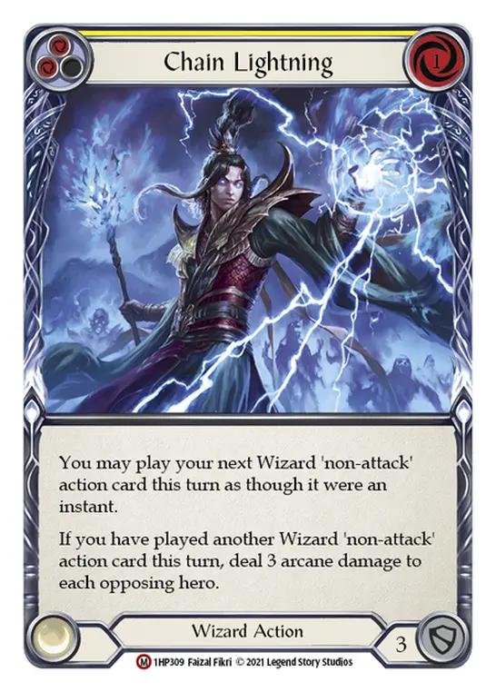 Chain Lightning (Yellow)