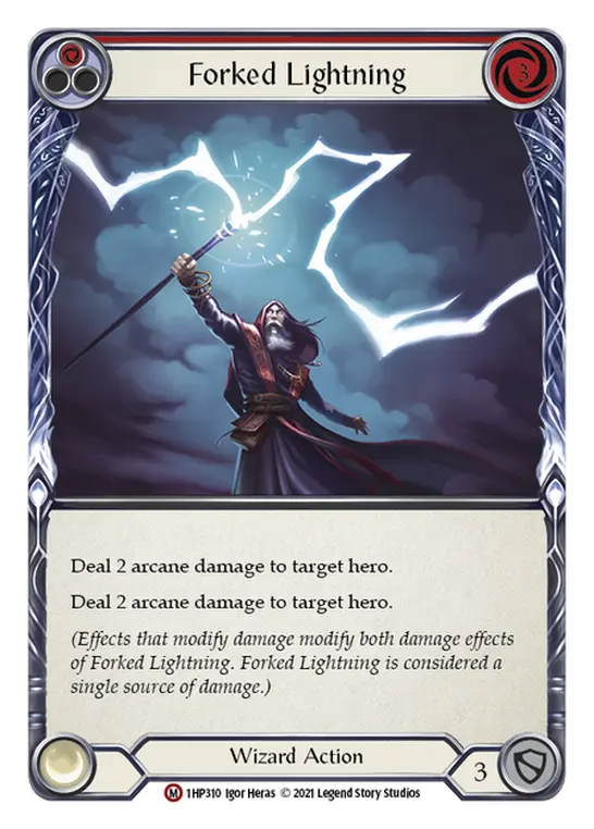 Forked Lightning (Red)